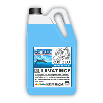 LAVATRICE OXI BLU - Detergent lichid, enzimatic, cu efect antibacterian 