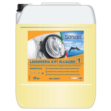 LAVANDERIA A01-30 ALCALINO - Detergent lichid alcalin concentrat
