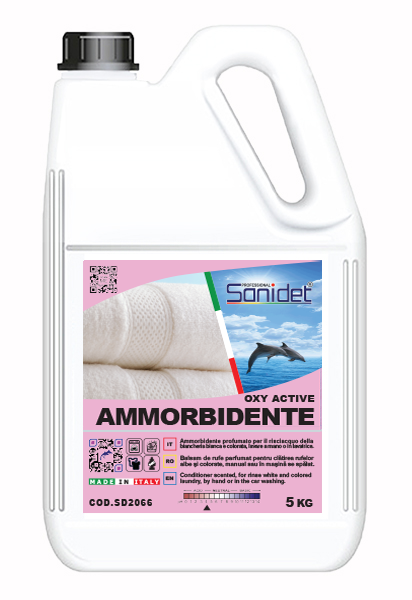 AMMORBIDENTE OXY ACTIVE / Balsam lichid pentru clătirea rufelor albe sau colorate