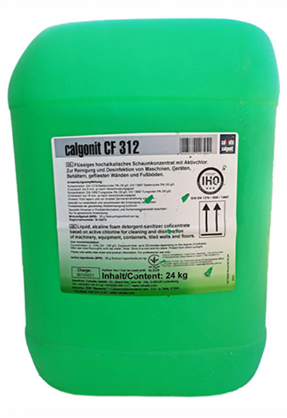 CALGONIT CF312 / Detergent dezinfectant spumos pe bază de clor pentru ind.alimentară
