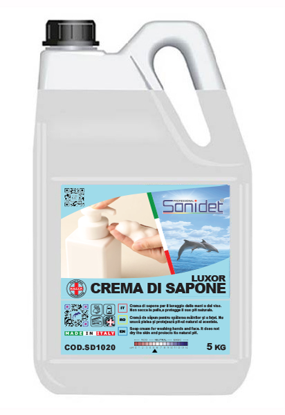 CREMA DI SAPONE LUXOR / Cremă de săpun delicată pentru spălarea mâinilor