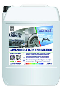 D-02 ENZIMATICO Detergent complet pentru spălarea rufelor albe sau colorate