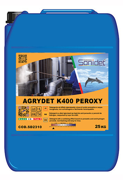 AGRYDET K230 Detergent degresant fără spumă alcalin cloro-activ pentru industria alimentară