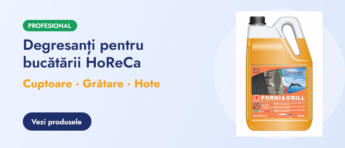 Degresanți profesionali pentru bucătării HoReCa